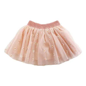 Floral Mesh Tutu Skirt