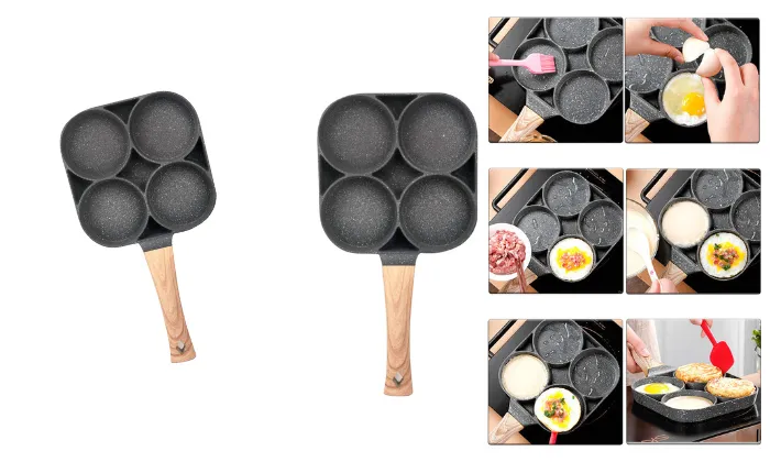 Four-cup Egg Pan