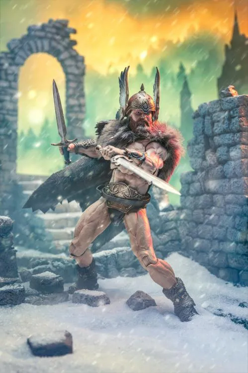 Frank Frazetta ICON Collectibles Norseman 1/12 Scale Action Figure BY FRAZETTA GIRLS - BRAND FRANK FRAZETTA