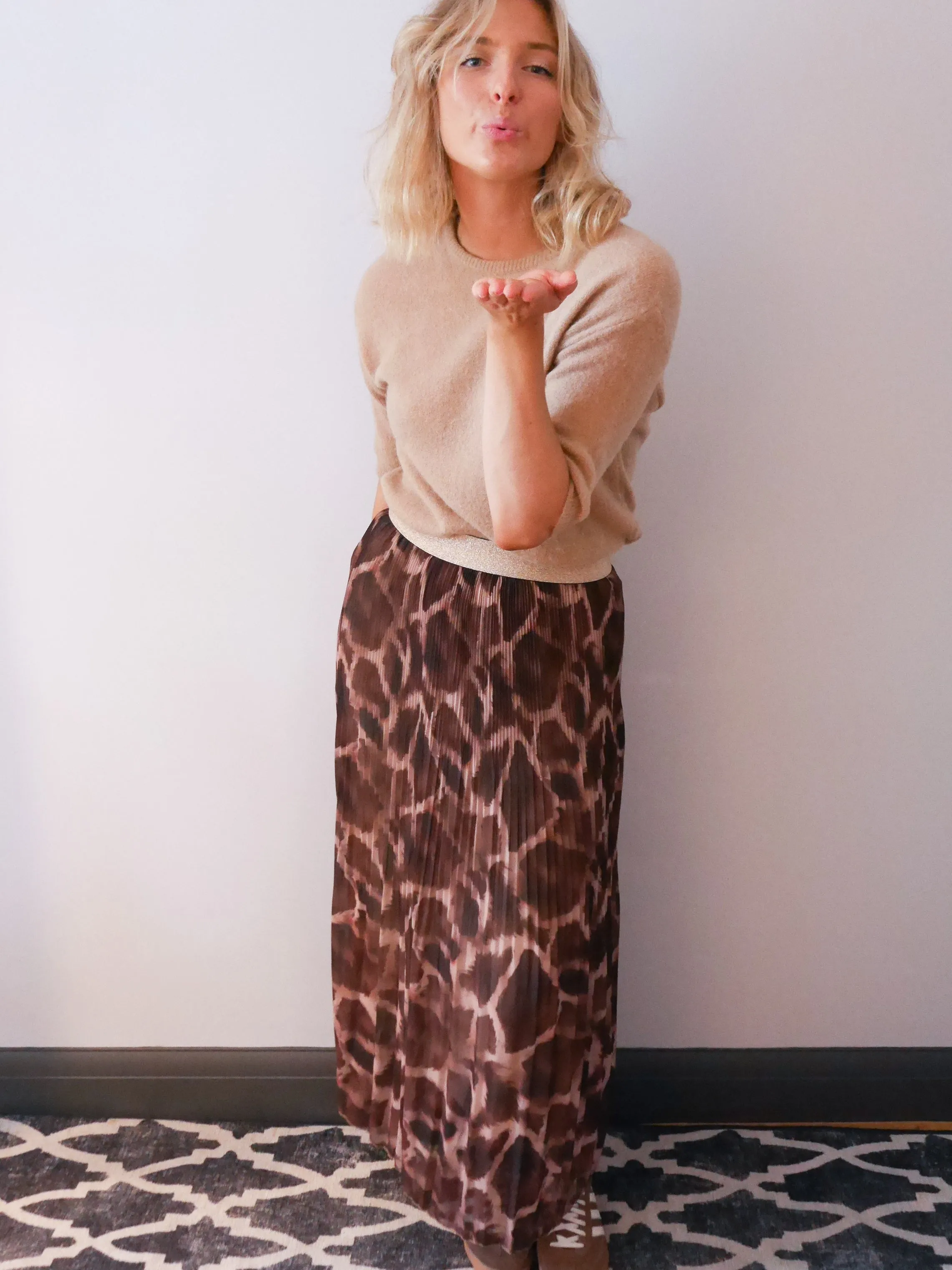 Gabrielle Skirt Brown