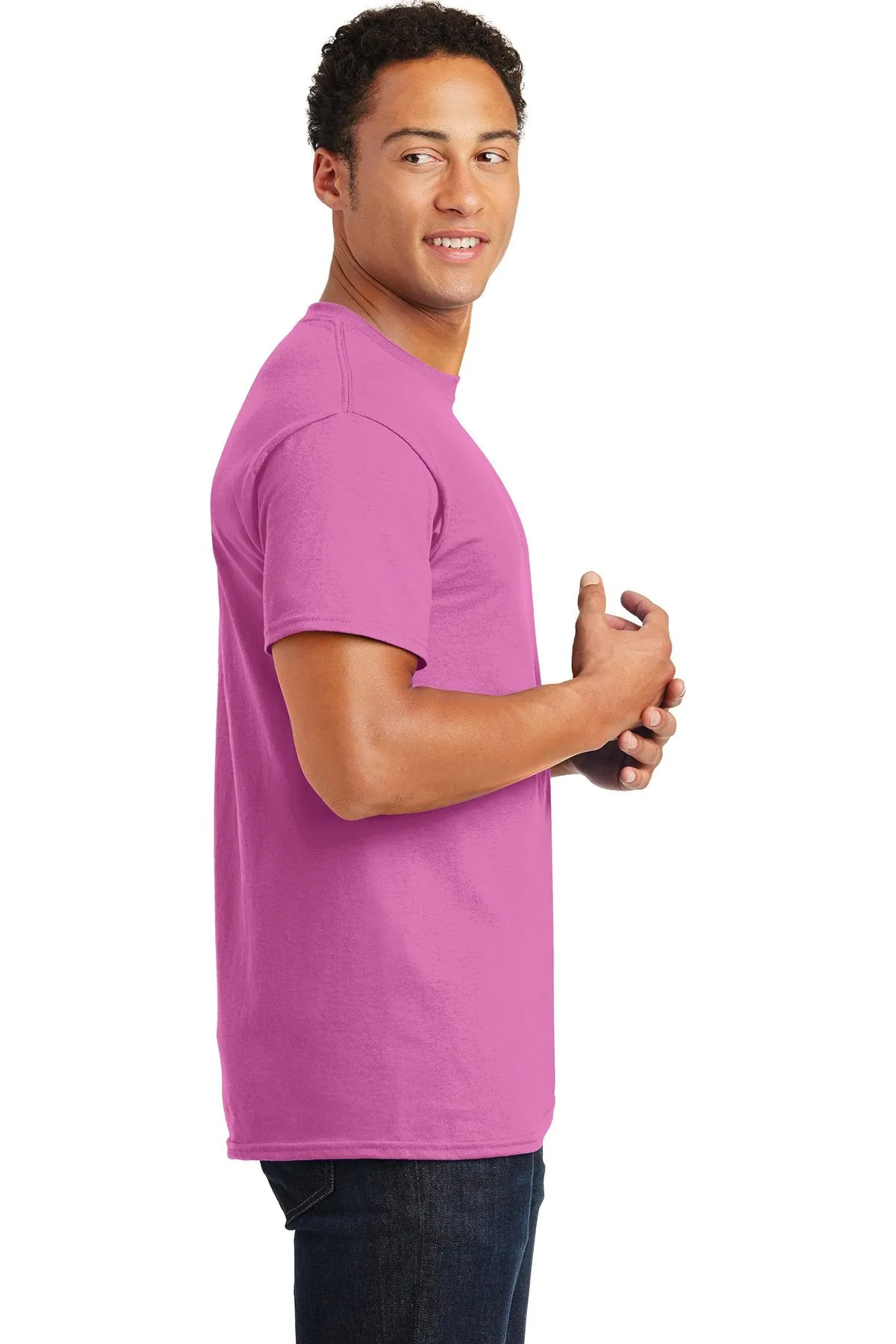 Gildan Ultra Cotton T Shirt Azalea