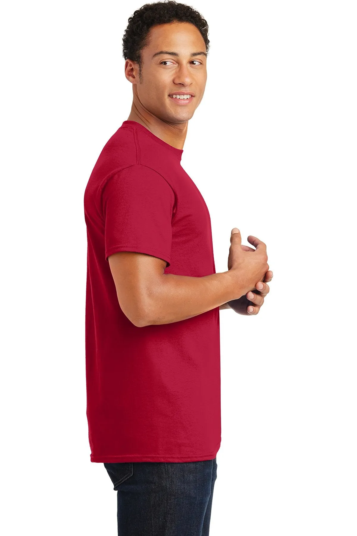 Gildan Ultra Cotton T Shirt Cherry Red