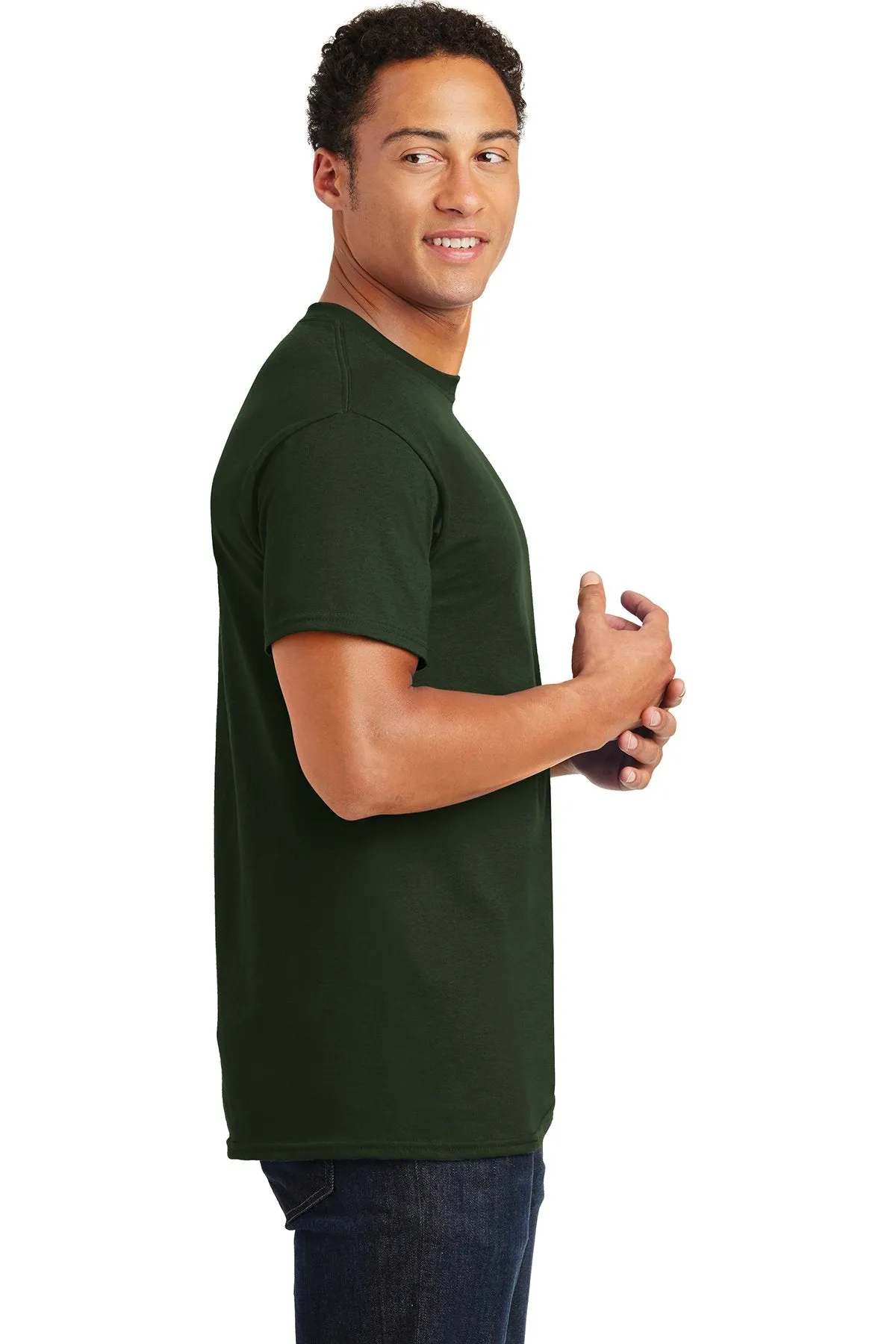 Gildan Ultra Cotton T Shirt Forest