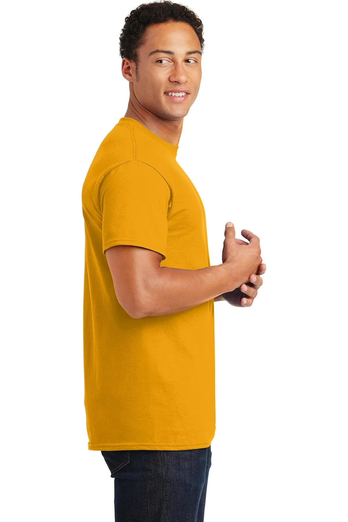 Gildan Ultra Cotton T Shirt Gold