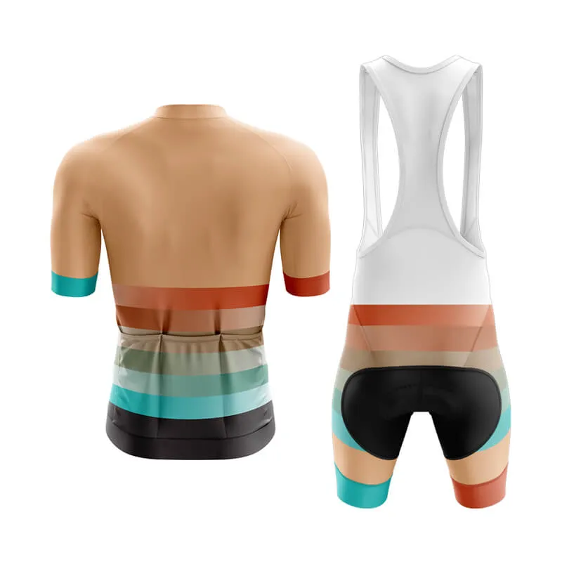 Gradient Frequency Aero Cycling Kit (Beige-Orange-Teal)