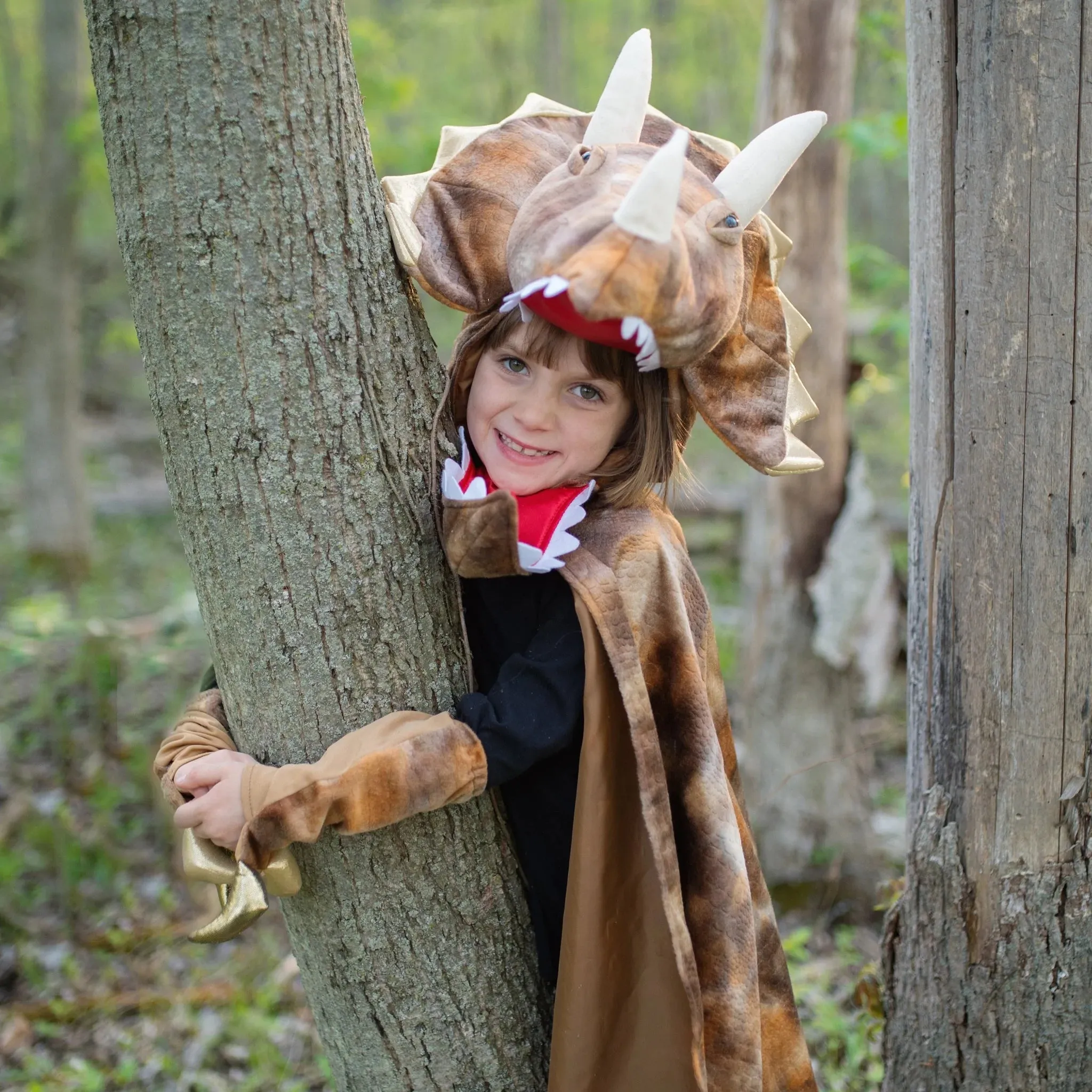 Great Pretenders Grandasaurus Triceratops Dino Verkleedcape 7-8 jaar