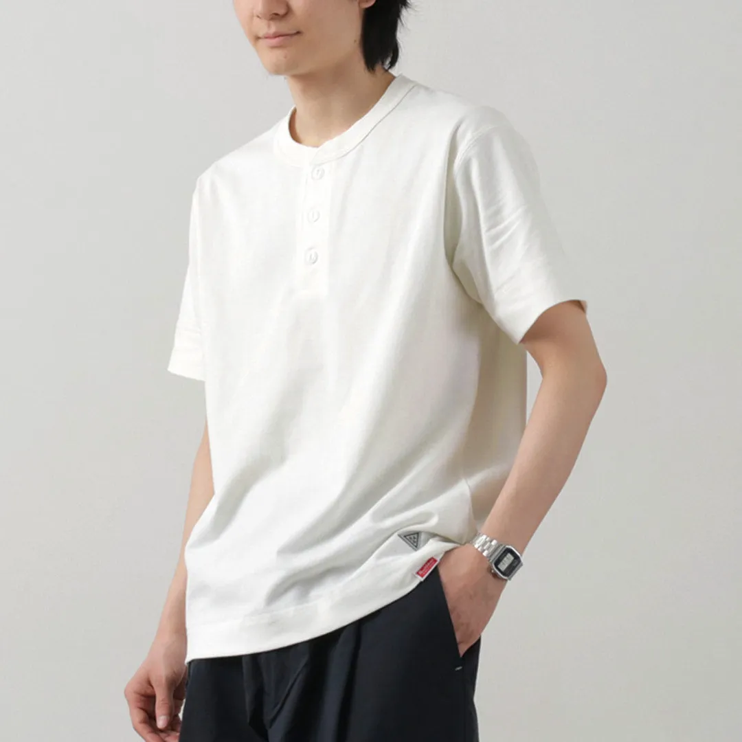 HEALTHKNIT / HEALTHKNIT x RAG  Henry Neck T-shirt