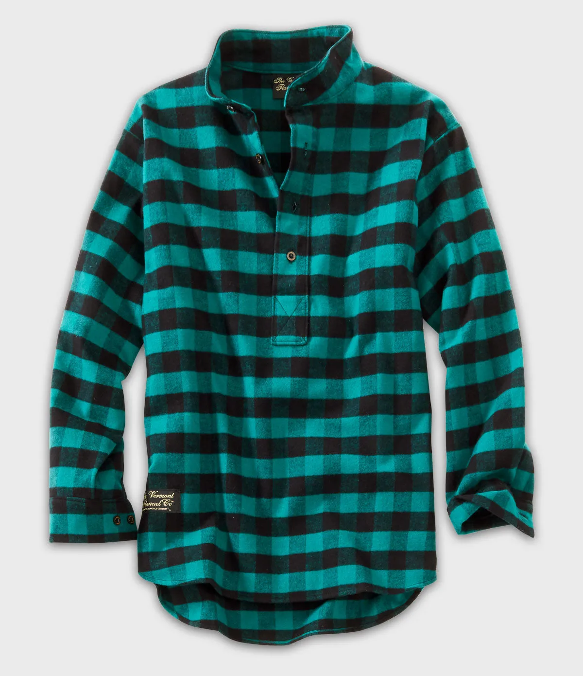 Henley Flannel Shirt