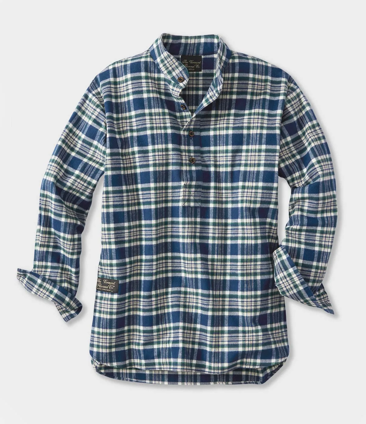 Henley Flannel Shirt