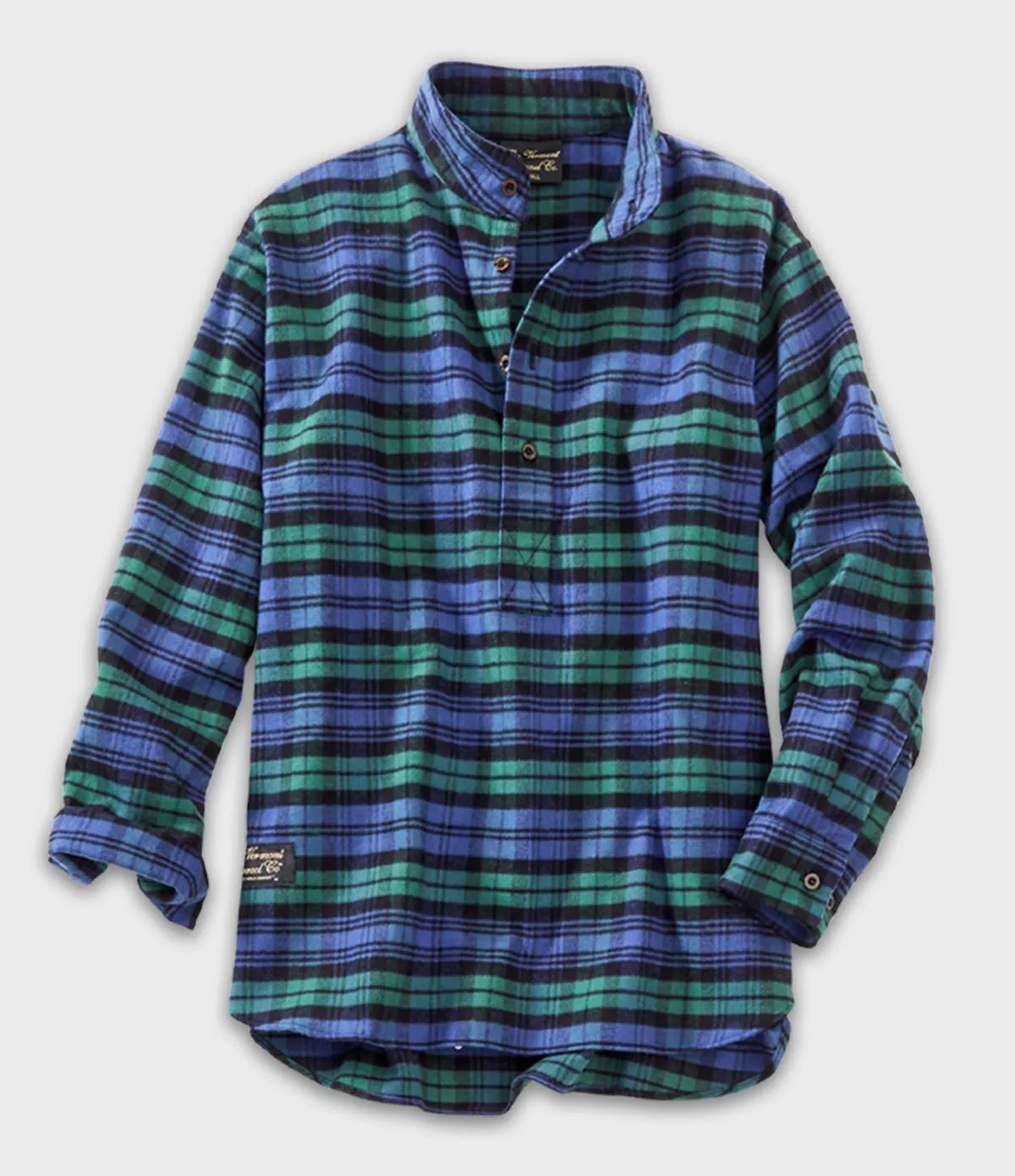 Henley Flannel Shirt