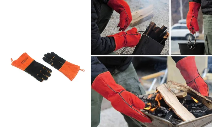 High-Temperature Resistant Outdoor BBQ Gloves