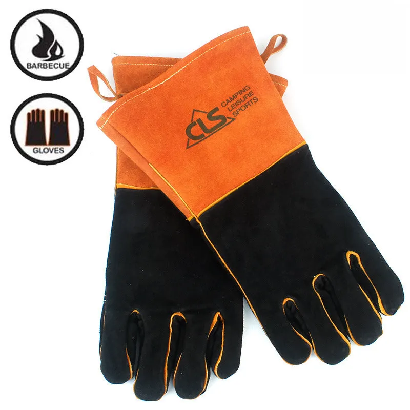 High-Temperature Resistant Outdoor BBQ Gloves