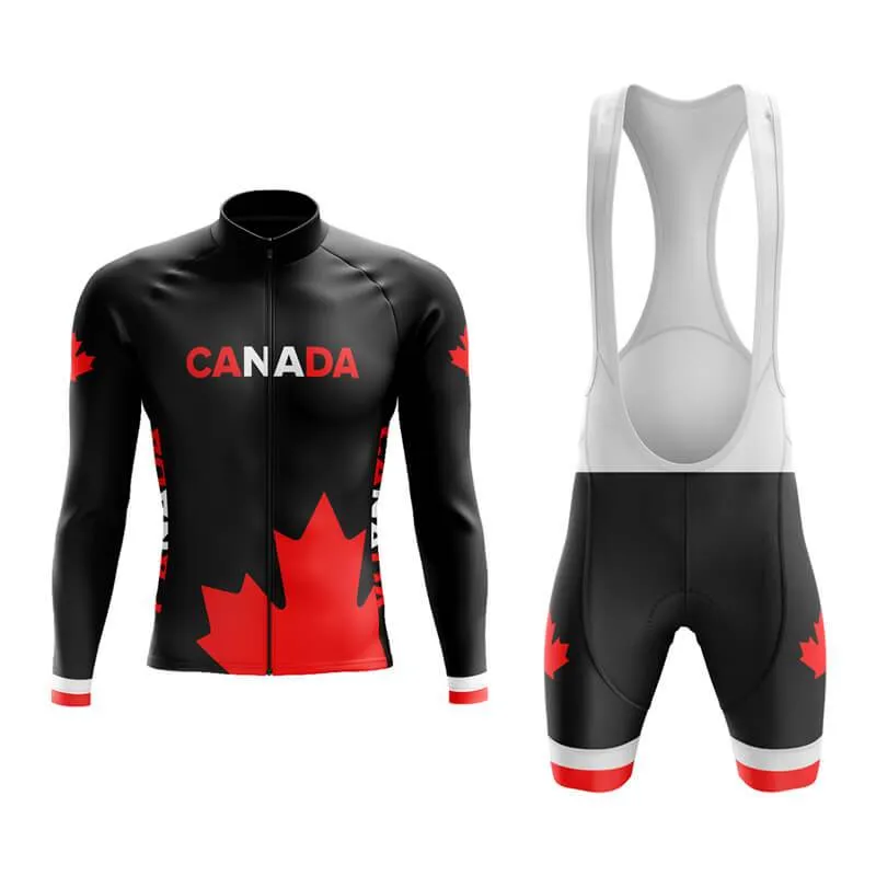 Invert Team Canada Aero Cycling Kit (Black)