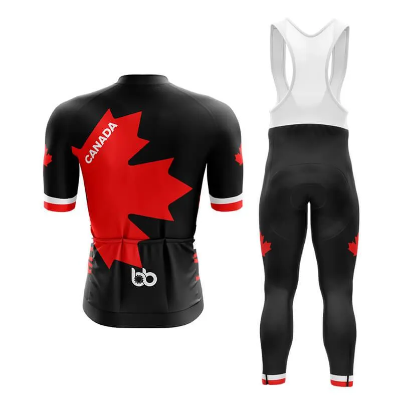 Invert Team Canada Aero Cycling Kit (Black)