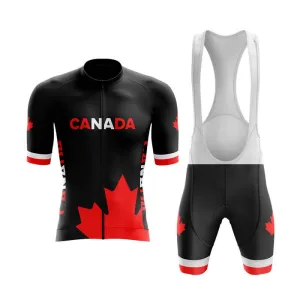 Invert Team Canada Aero Cycling Kit (Black)