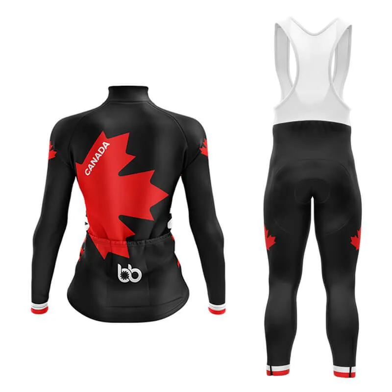 Invert Team Canada Aero Cycling Kit (Black)