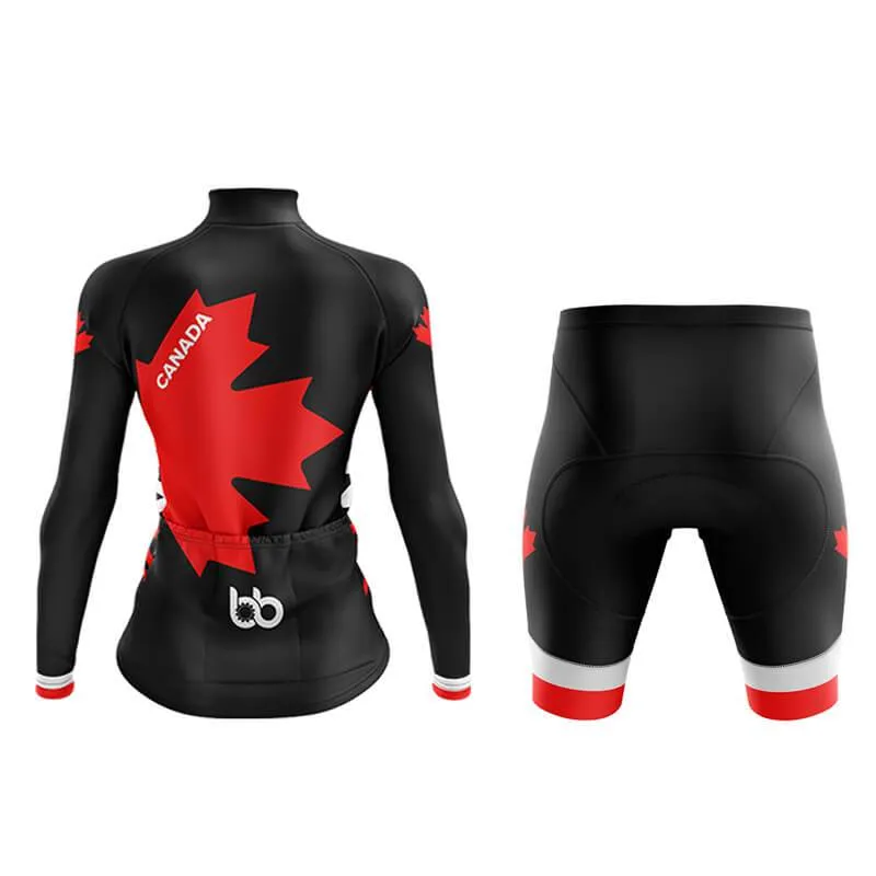 Invert Team Canada Aero Cycling Kit (Black)