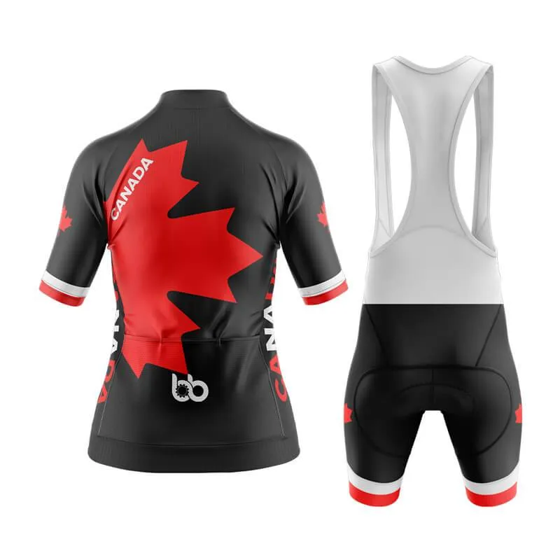 Invert Team Canada Aero Cycling Kit (Black)