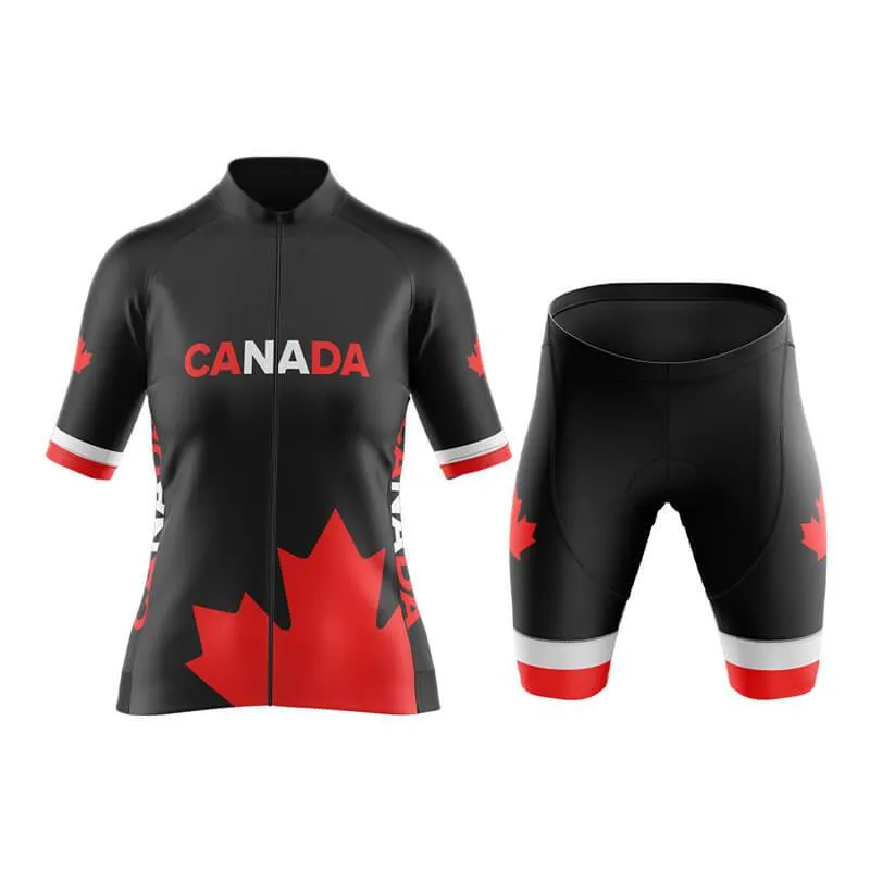 Invert Team Canada Aero Cycling Kit (Black)