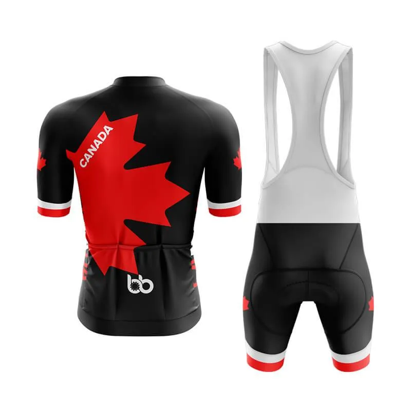 Invert Team Canada Aero Cycling Kit (Black)