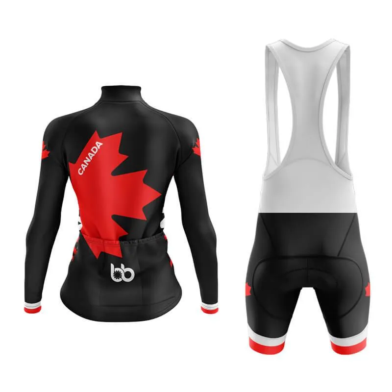 Invert Team Canada Aero Cycling Kit (Black)