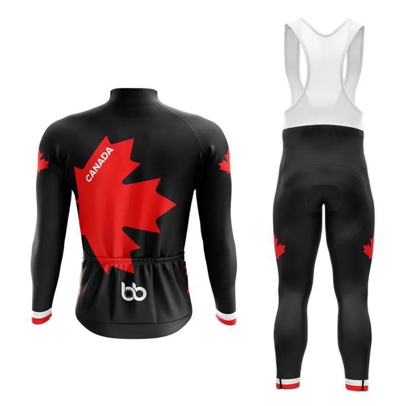 Invert Team Canada Aero Cycling Kit (Black)