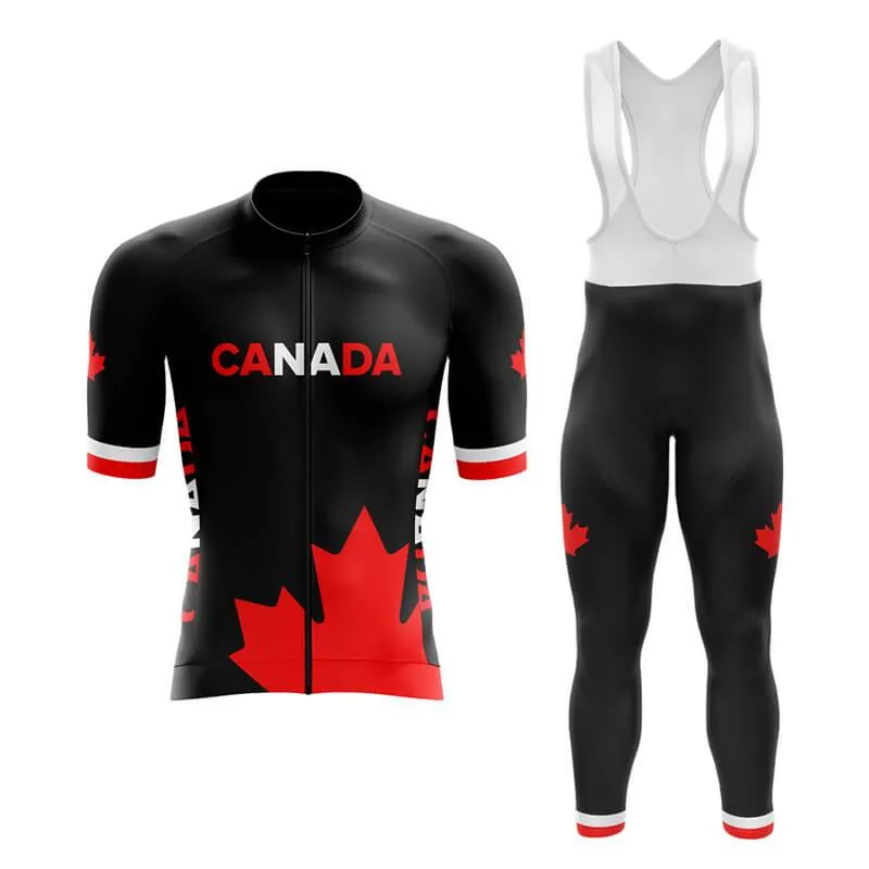 Invert Team Canada Aero Cycling Kit (Black)