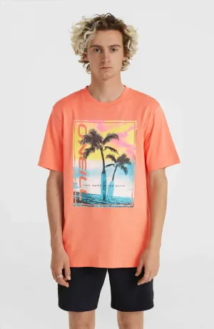 Jack O'Neill Neon T-Shirt | Living Coral