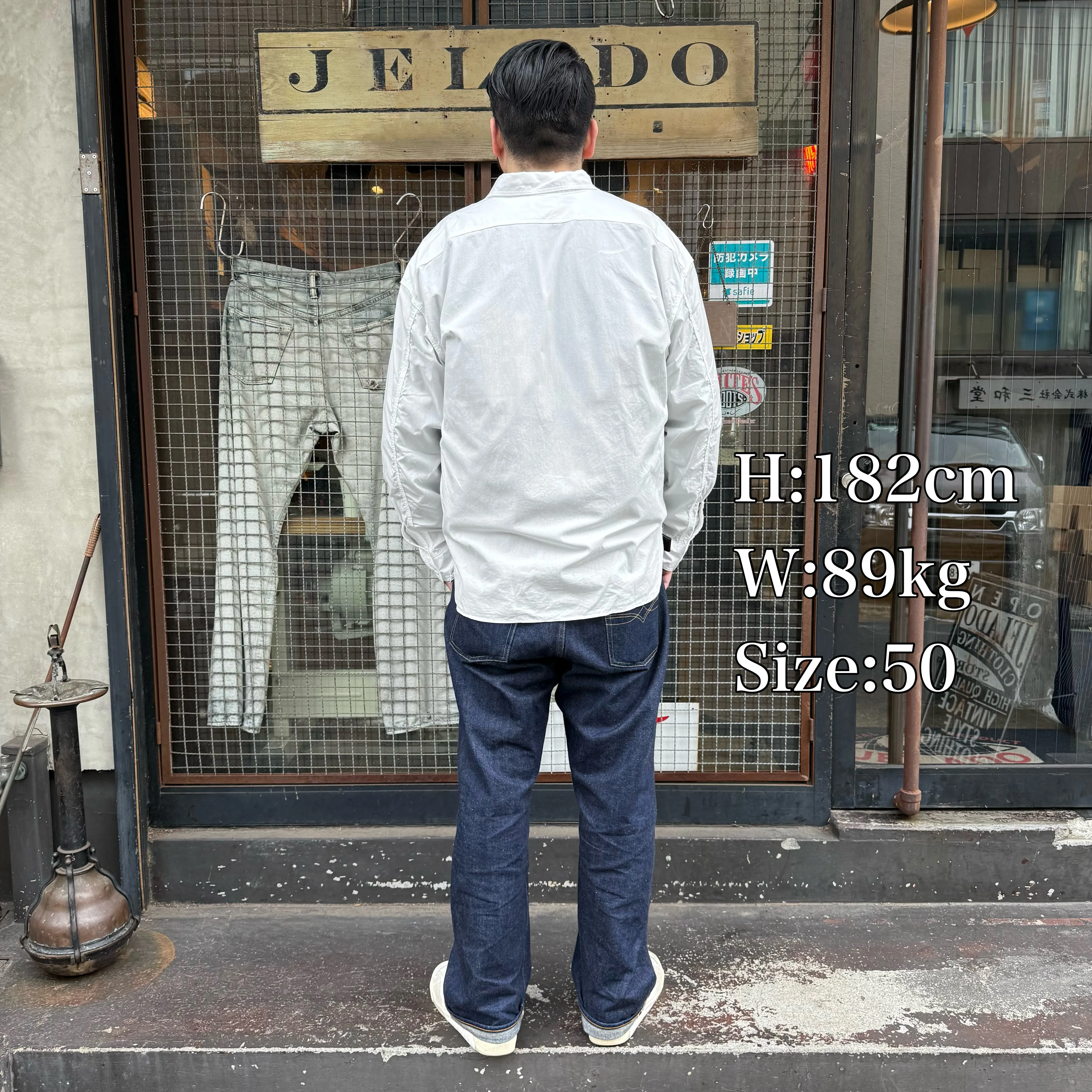 JELADO Smoker Shirt White【JP94113】