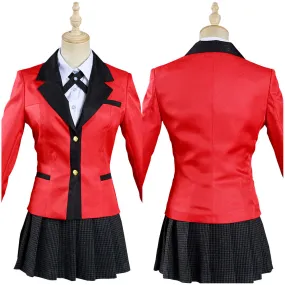 Kakegurui: Compulsive Gambler Yomoduki Runa Shirt Skirt Outfits Halloween Carnival Suit Cosplay Costume