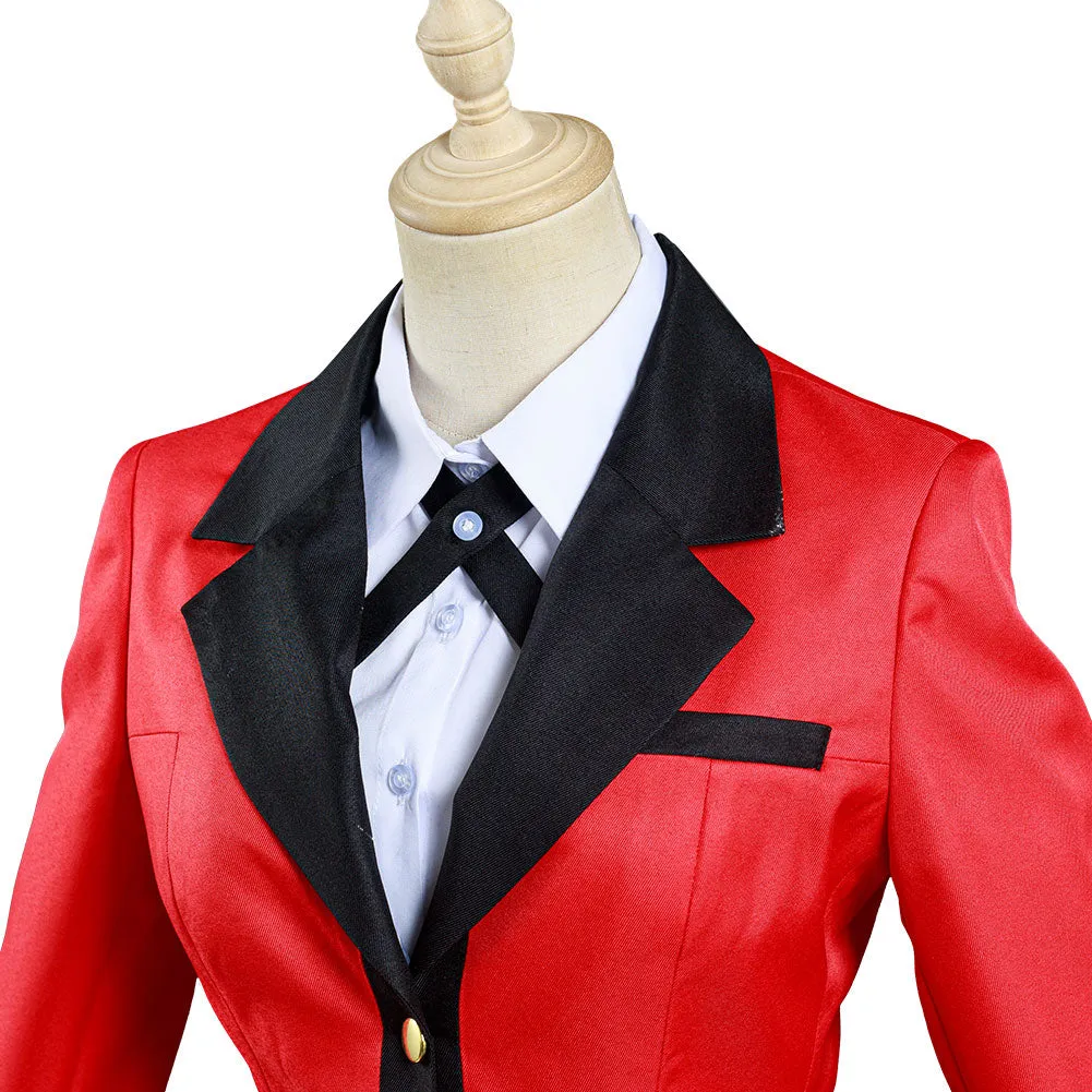 Kakegurui: Compulsive Gambler Yomoduki Runa Shirt Skirt Outfits Halloween Carnival Suit Cosplay Costume