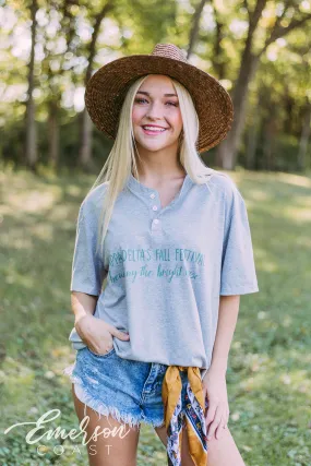 Kappa Delta Fall Festival Gray Henley