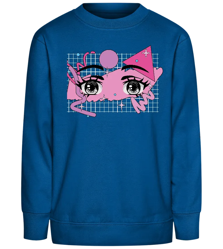 Kawaii Eyes Design - Comfort Kids Sweater