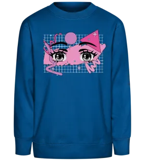 Kawaii Eyes Design - Comfort Kids Sweater