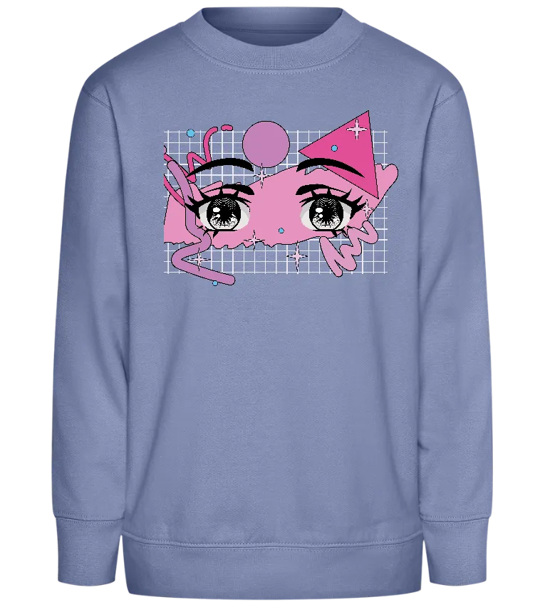 Kawaii Eyes Design - Comfort Kids Sweater