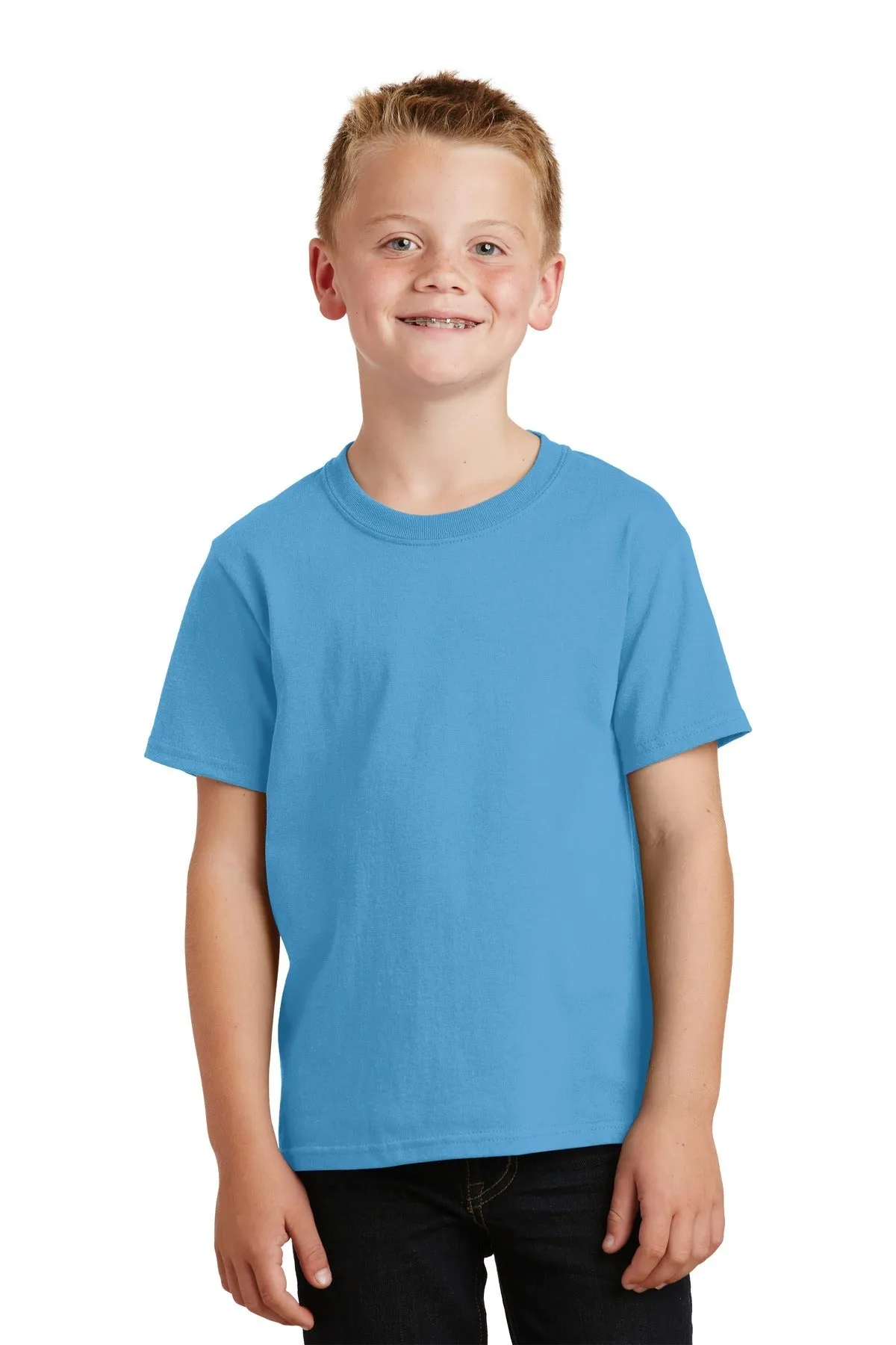 Laredo Port & Company® - Youth Core Cotton Tee. PC54Y