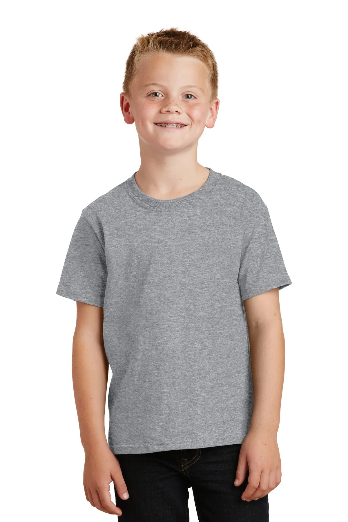 Laredo Port & Company® - Youth Core Cotton Tee. PC54Y