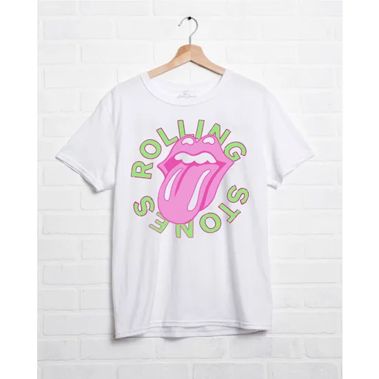 Licensed Rolling Stones Neon Puff