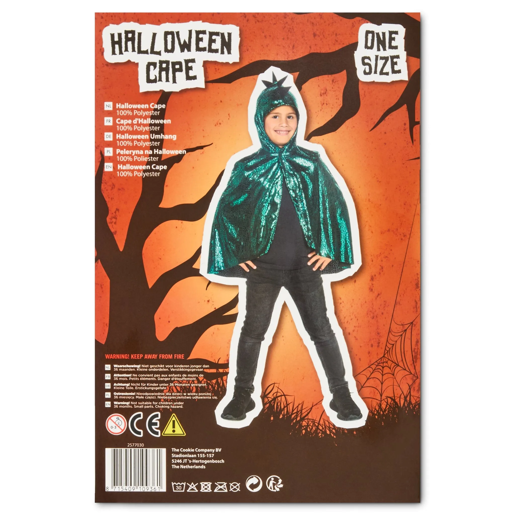 Little Dragon Halloween Cape Costume - One Size (3 Years  )