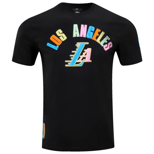 Los Angeles Lakers Washed Neon SS Tee