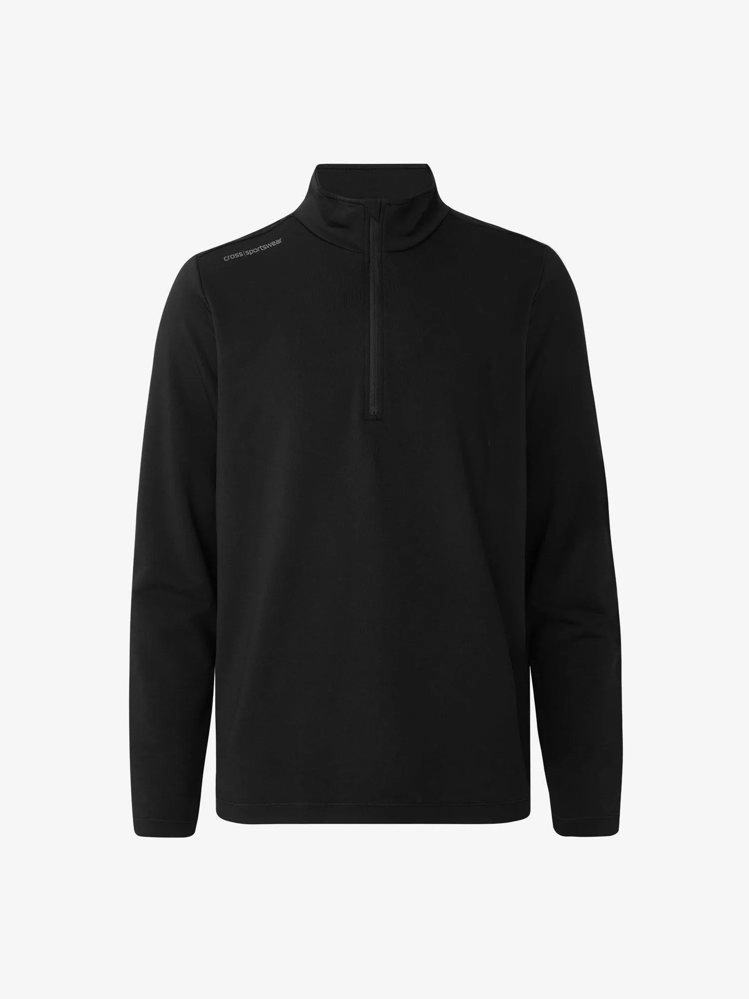 M ATHLETIC HALF ZIP Black