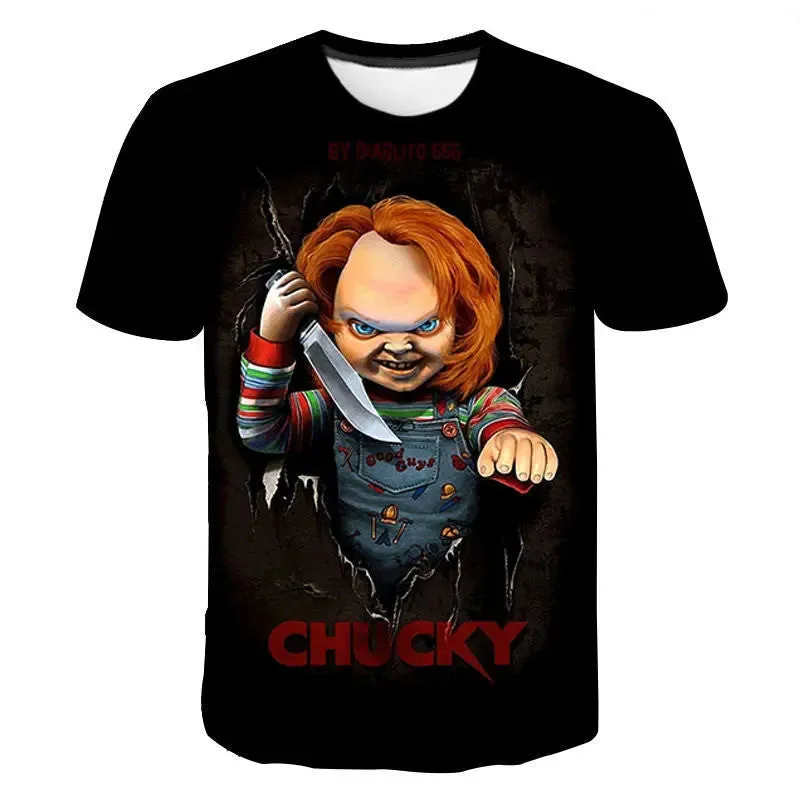 Men's 3D Digital Print Men's T-shirt