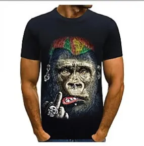 Men's 3D Digital Print Men's T-shirt