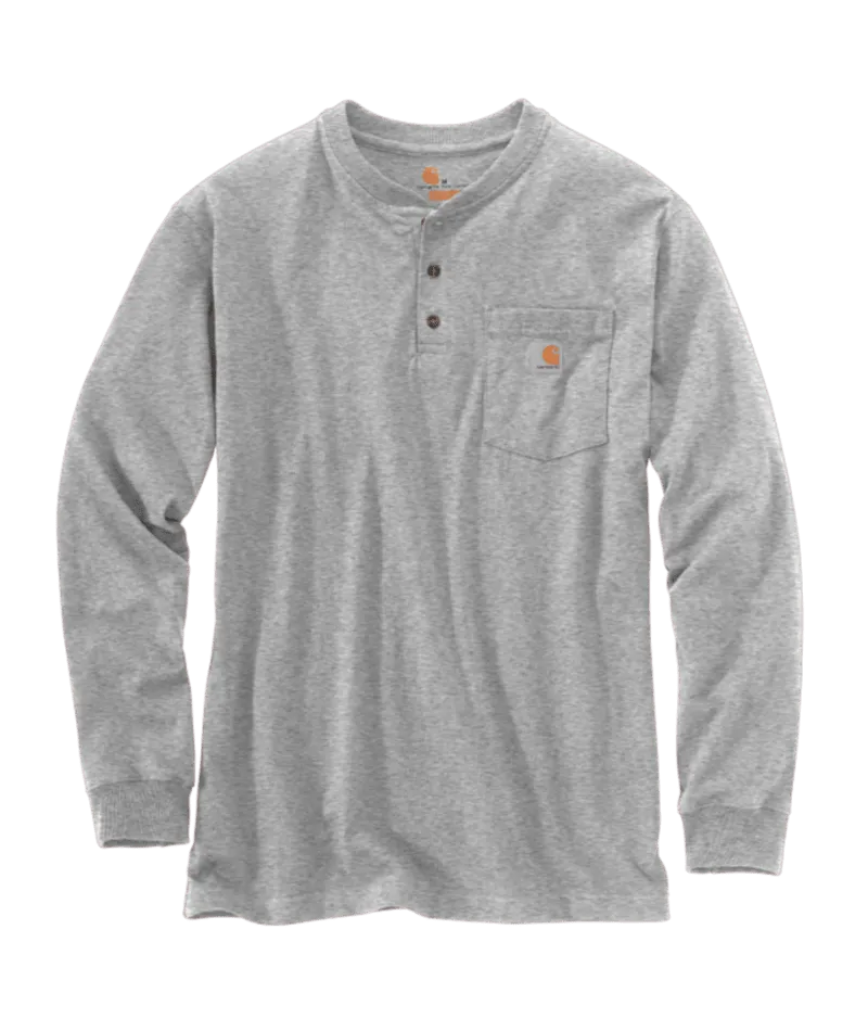 Men's Carhartt Loose Fit Heavyweight Henley T-Shirt #K128X