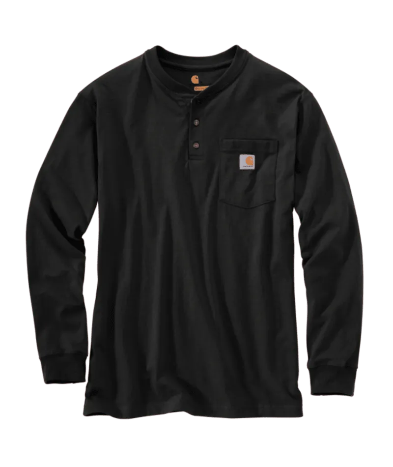 Men's Carhartt Loose Fit Heavyweight Henley T-Shirt #K128X