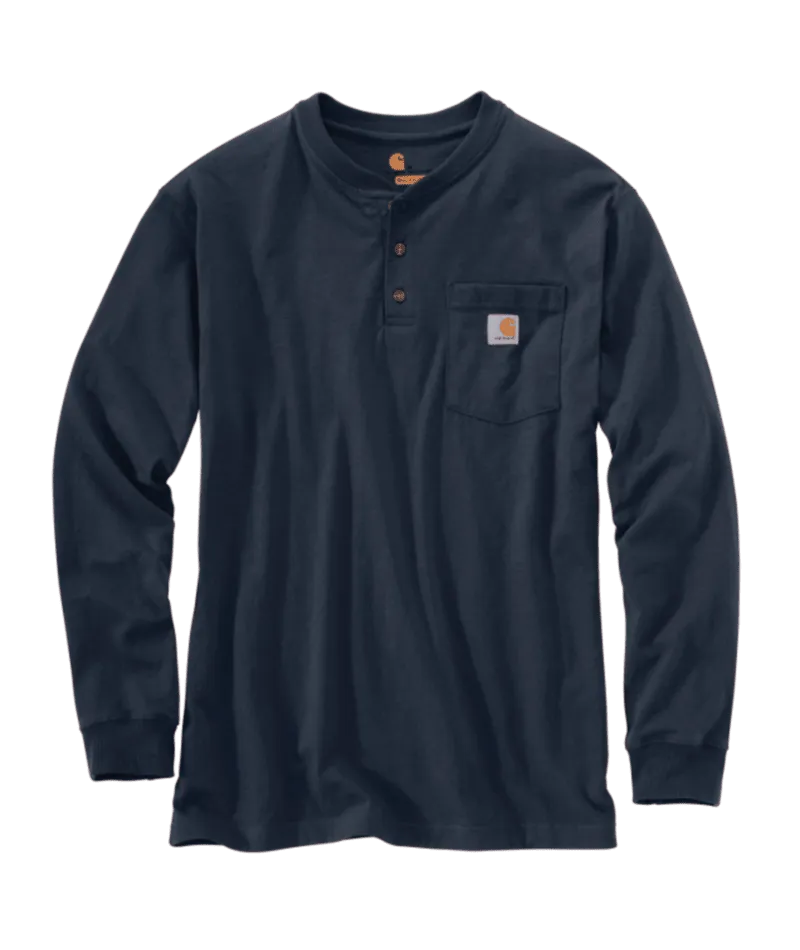 Men's Carhartt Loose Fit Heavyweight Henley T-Shirt #K128X