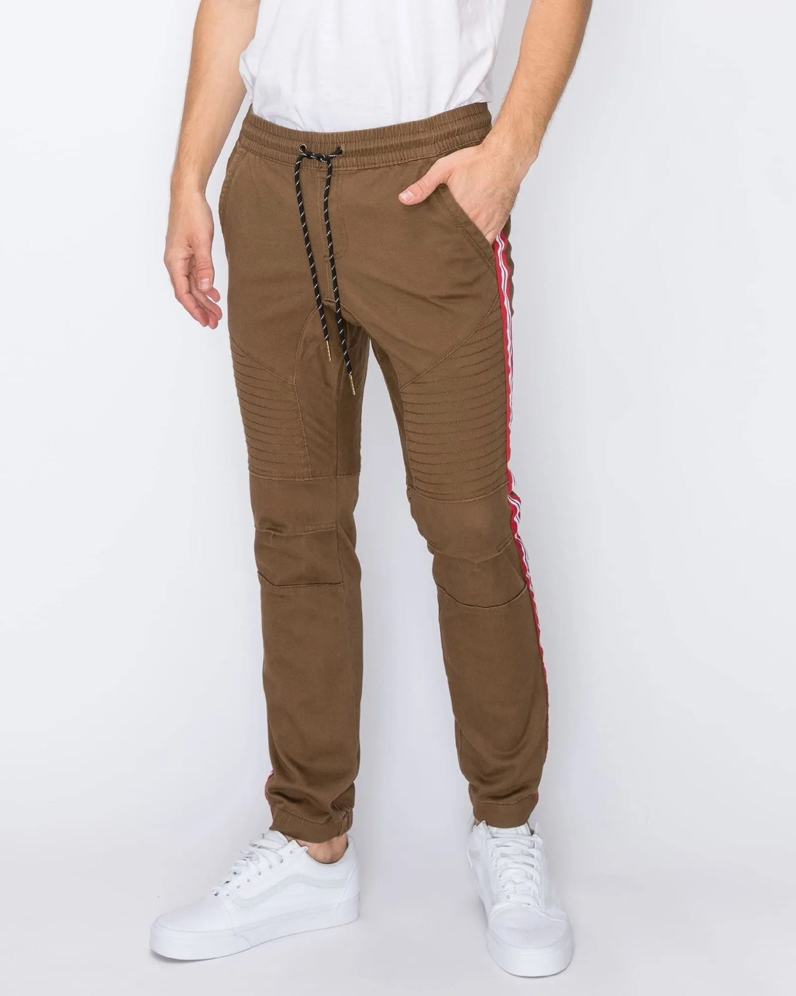 MEN'S SLANG TWILL STRETCH JOGGERS