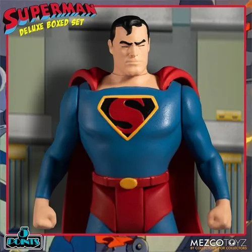 Mezco Toyz Superman (1941): The Mechanical Monsters 5 Points Deluxe Boxed Set