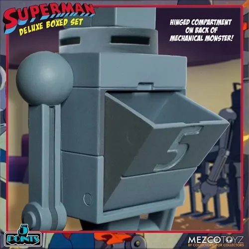 Mezco Toyz Superman (1941): The Mechanical Monsters 5 Points Deluxe Boxed Set