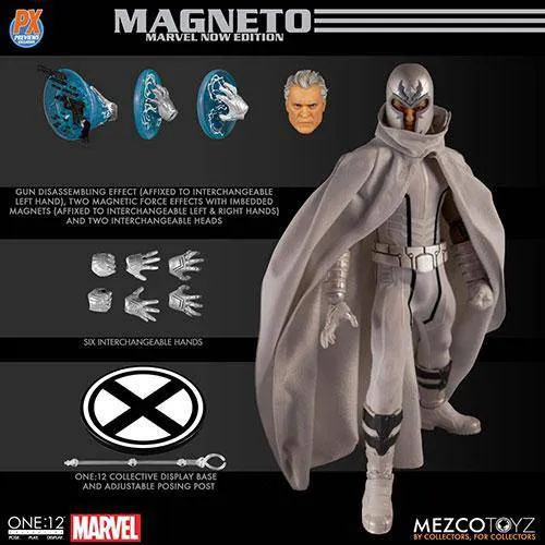 Mezco Toyz X-Men Magneto Marvel NOW! Edition One:12 Collective Action Figure - Previews Exclusive